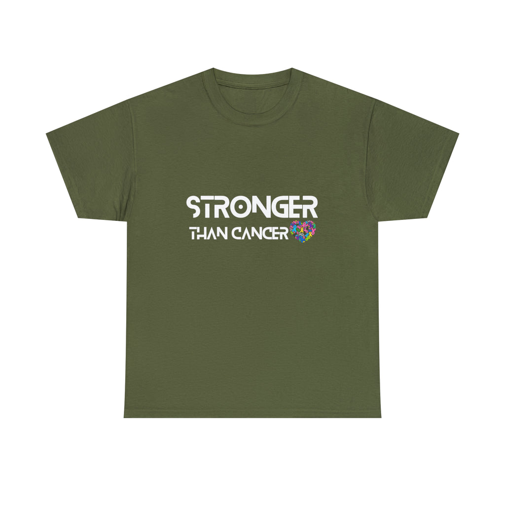 Stronger Than Cancer Shirt | Cancer Warrior Support Unisex T-Shirt