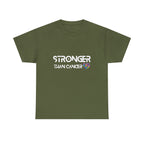 Stronger Than Cancer Shirt | Cancer Warrior Support Unisex T-Shirt