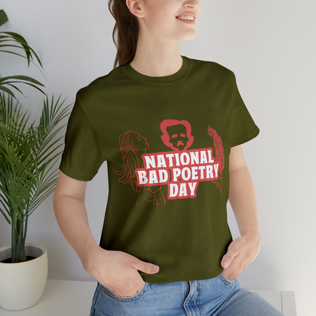 National Bad Poetry Day Shirt 3 | Poem T-Shirt