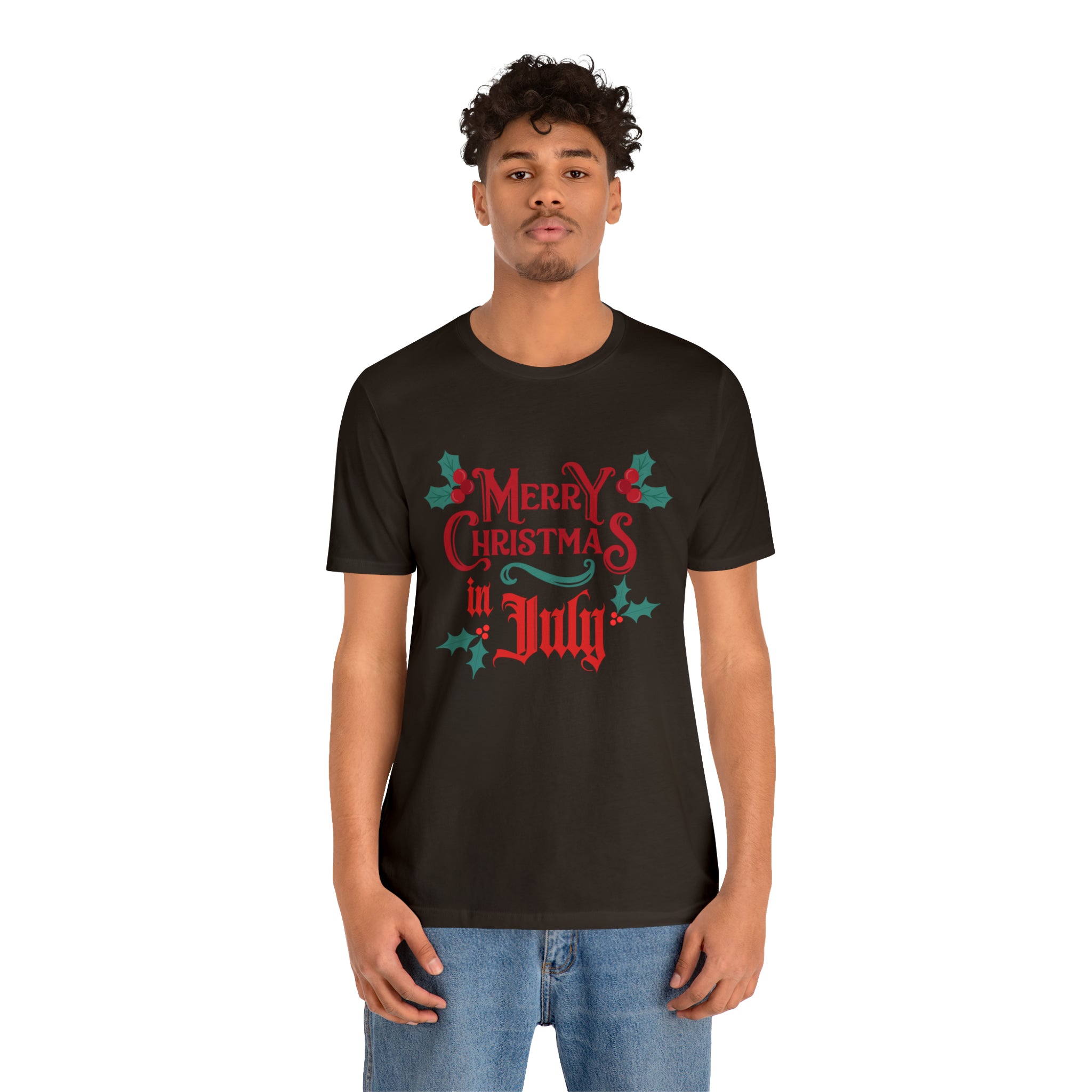 Merry Christmas in July Shirt | Christmas in July Statement T-Shirt
