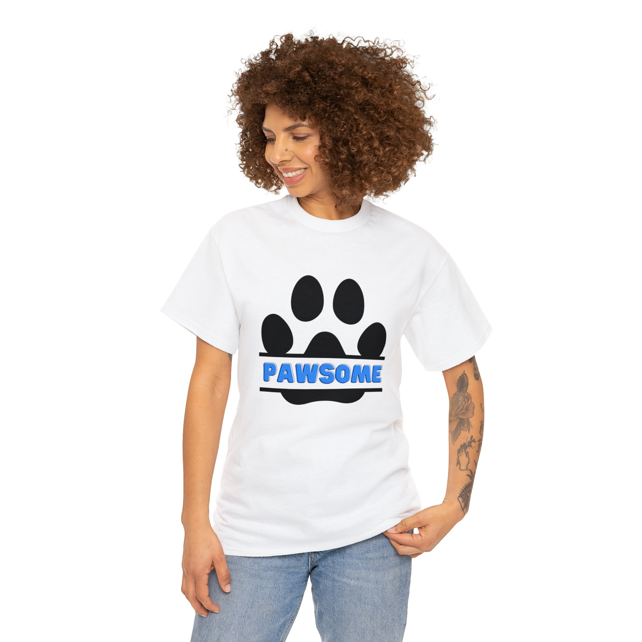 Pawsome Shirt | Dog Lover Unisex T-Shirt | Dog Mom Shirt