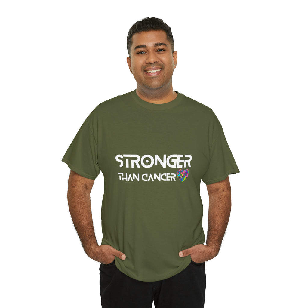 Stronger Than Cancer Shirt | Cancer Warrior Support Unisex T-Shirt