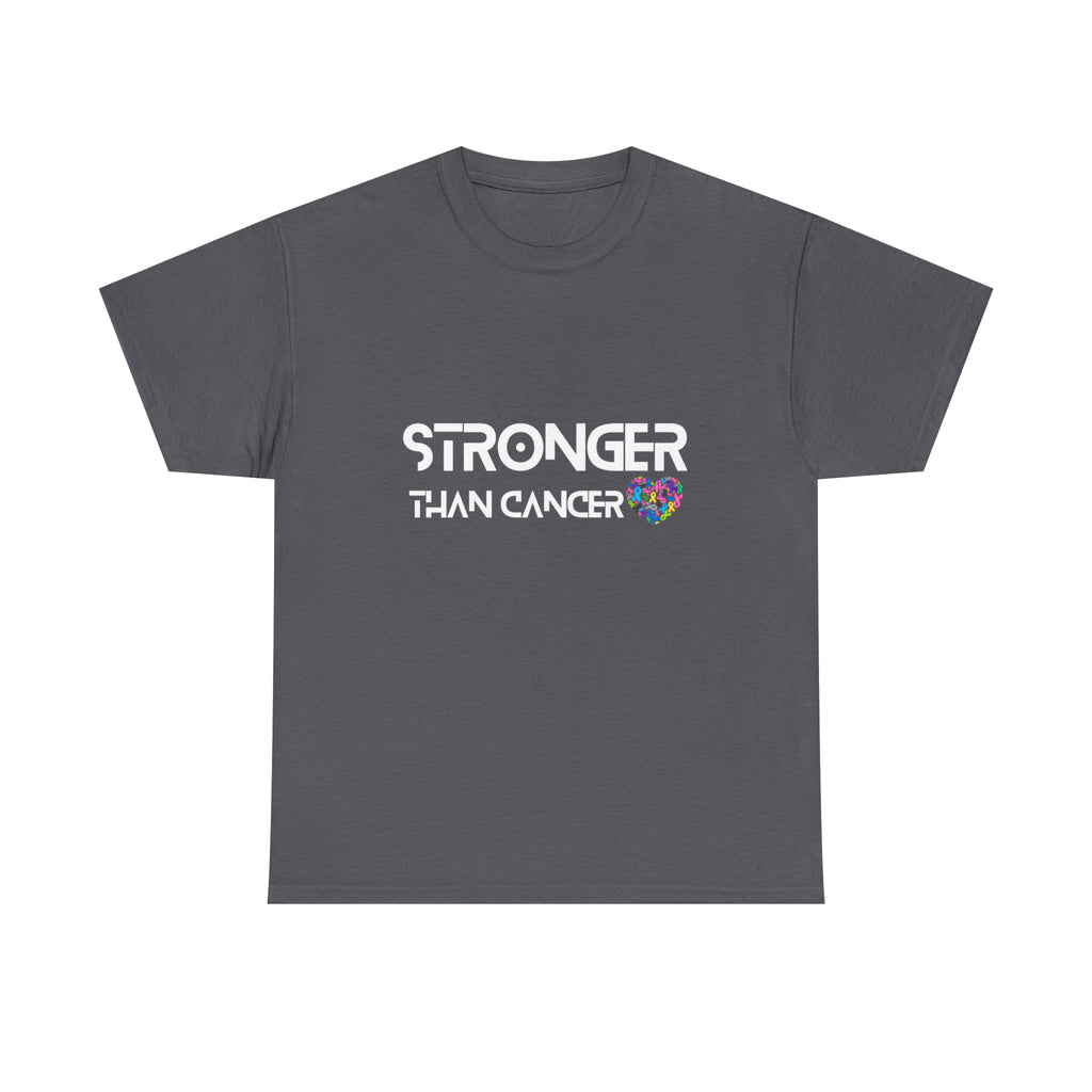 Stronger Than Cancer Shirt | Cancer Warrior Support Unisex T-Shirt