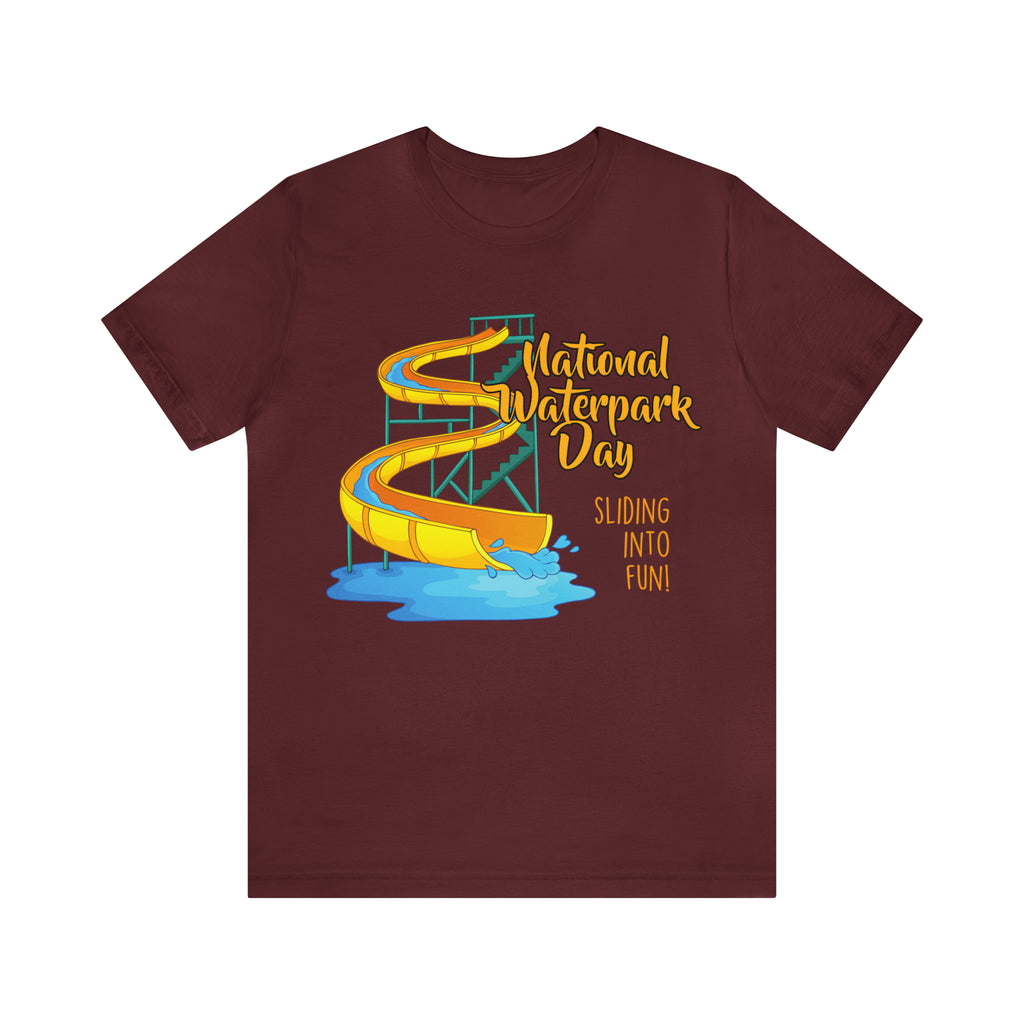 National Waterpark Day Shirt | Waterpark Slide Unisex T-Shirt