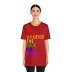 Gay LGBTQIA+ Pride Unisex Shirt | Not A Phase Rainbow Gay Pride Shirt