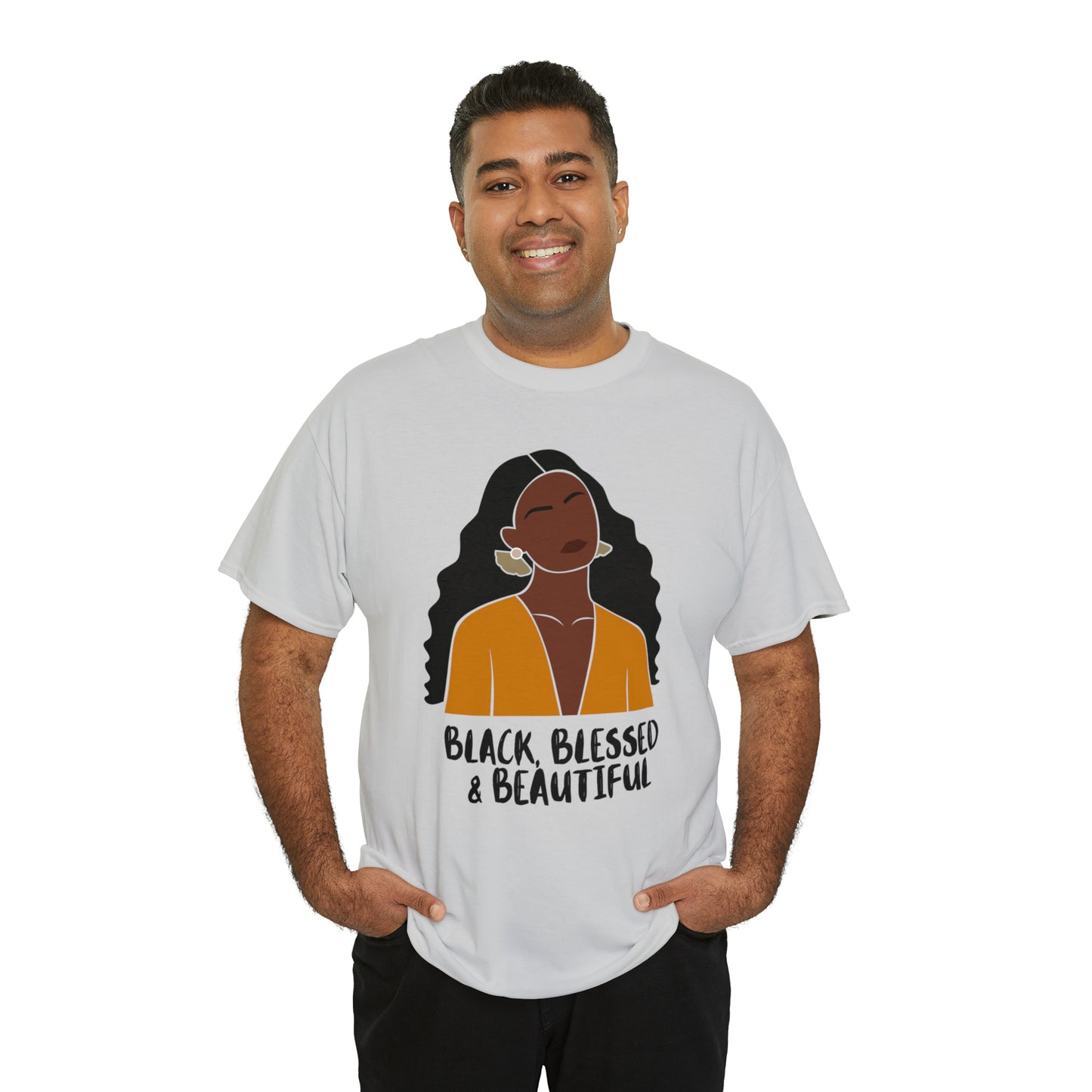 Black, Blessed & Beautiful Shirt | Empowered & Beautiful Cotton T-shirt