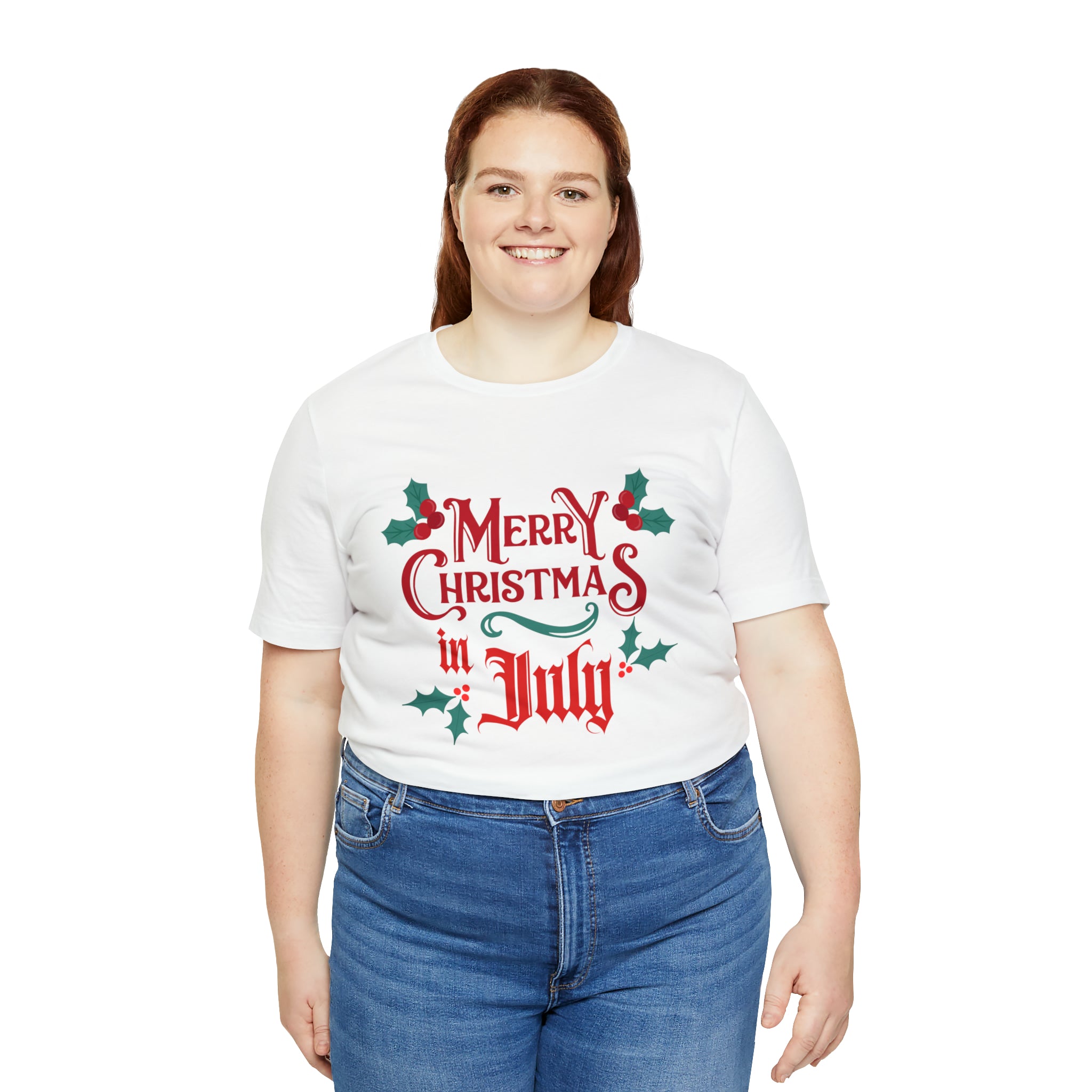 Merry Christmas in July Shirt | Christmas in July Statement T-Shirt