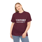 Stronger Than Cancer Shirt | Cancer Warrior Support Unisex T-Shirt