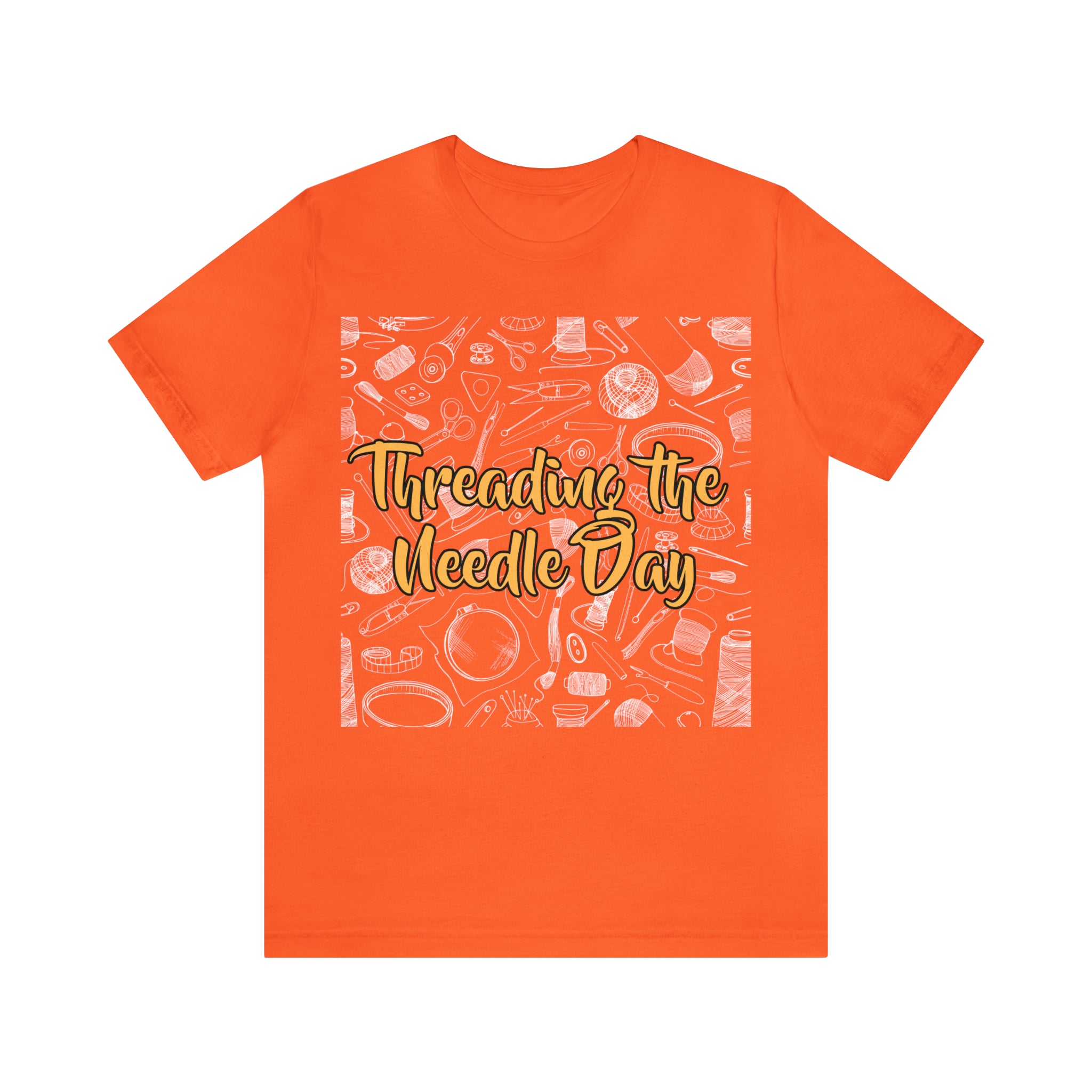 Threading the Needle Day Shirt | Tailor Sewing Unisex T-Shirt