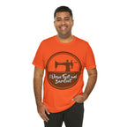 Tailor Sewing Machine Shirt | Tailor Unisex Statement T-Shirt