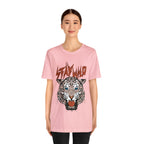 Stay Wild Unisex T-shirt Cougar Leopard Fun Ambitious Shirt Cat Lady Shirt