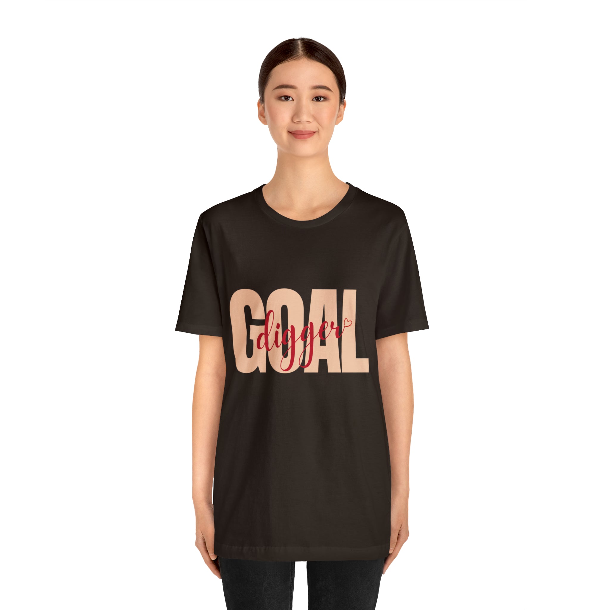 Goal Digger Shirt | Minimalist Statement Unisex T-Shirt