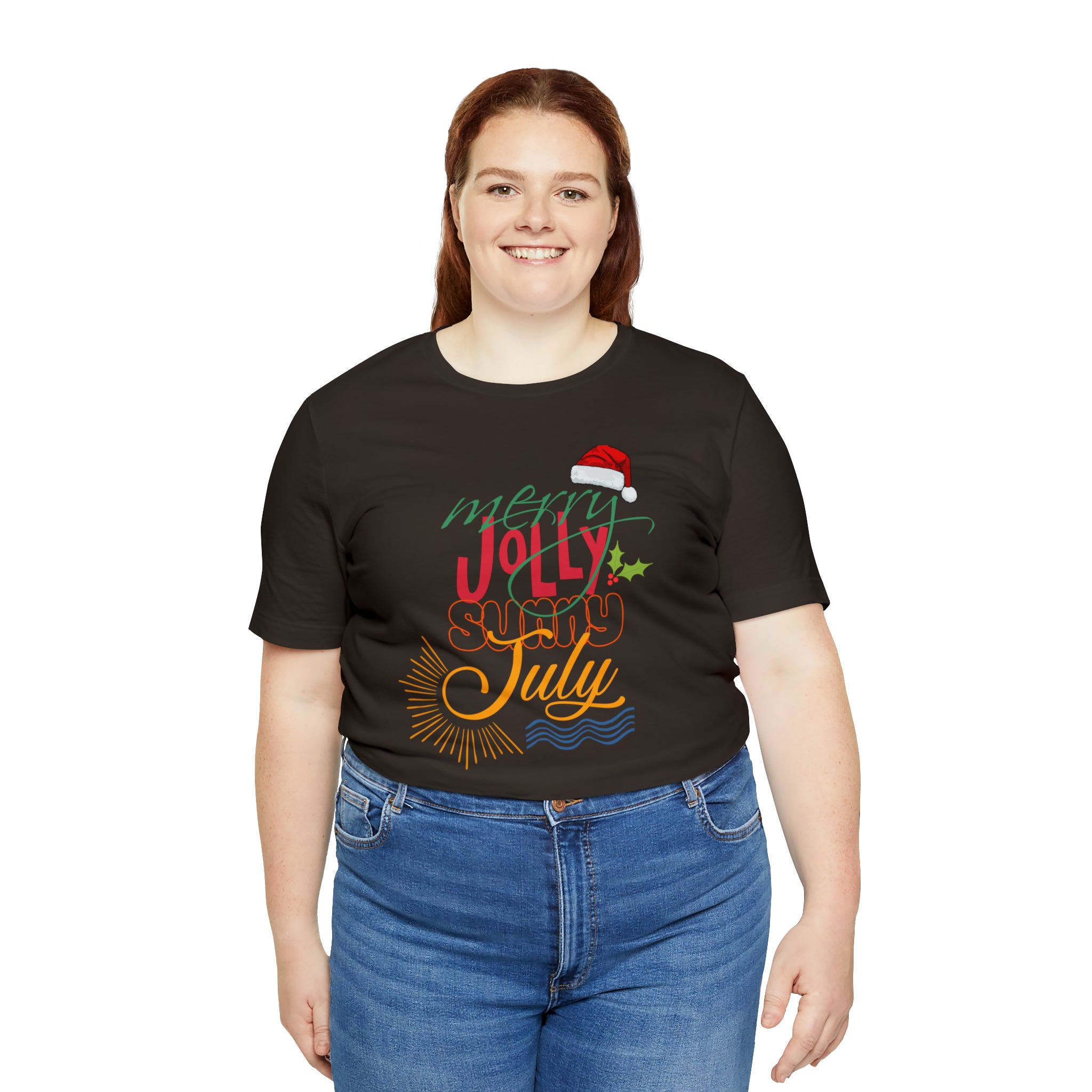 Merry Sunny July Shirt | Christmas in July Statement T-Shirt