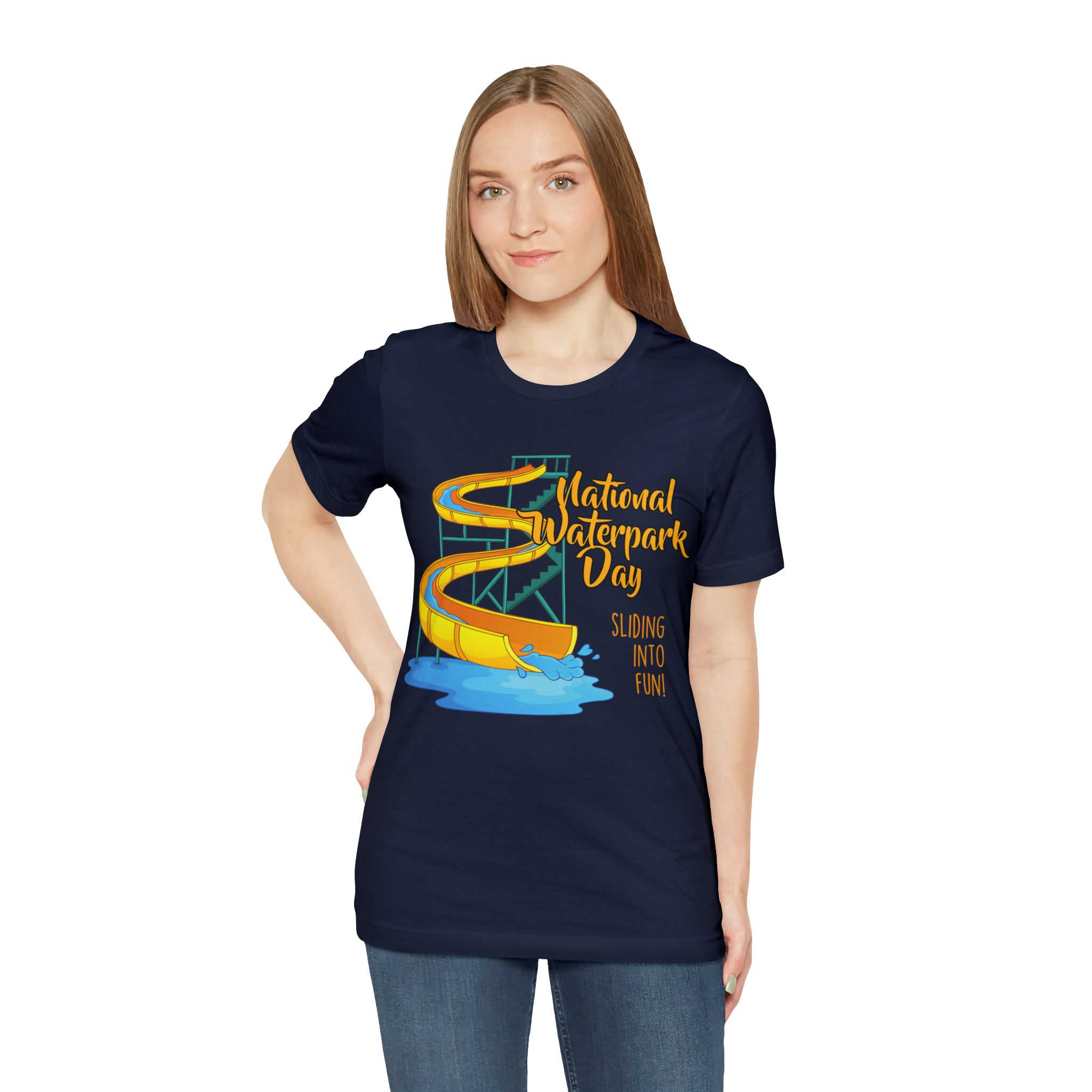 National Waterpark Day Shirt | Waterpark Slide Unisex T-Shirt