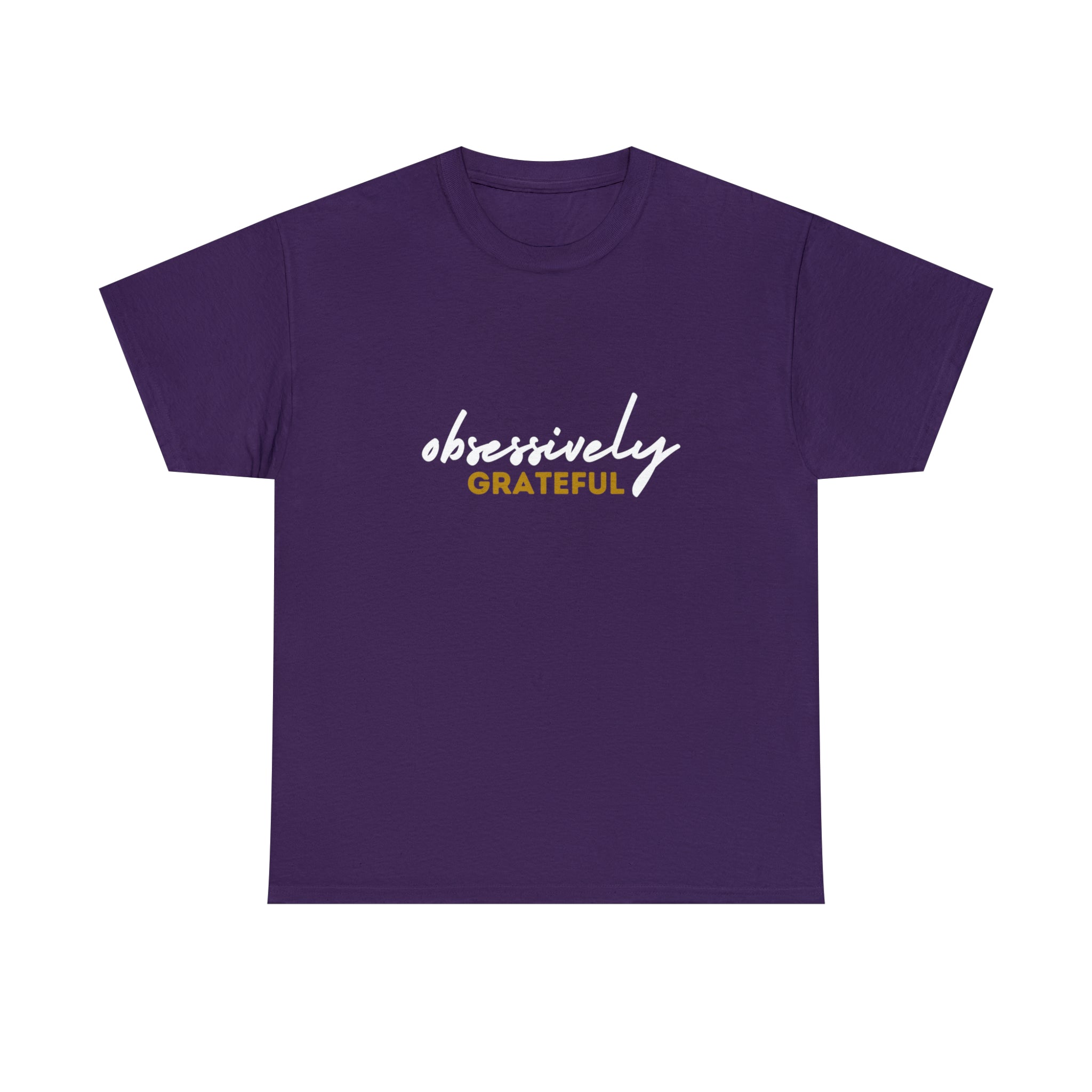 Obsessively Grateful Shirt | Minimalist Unisex T-Shirt