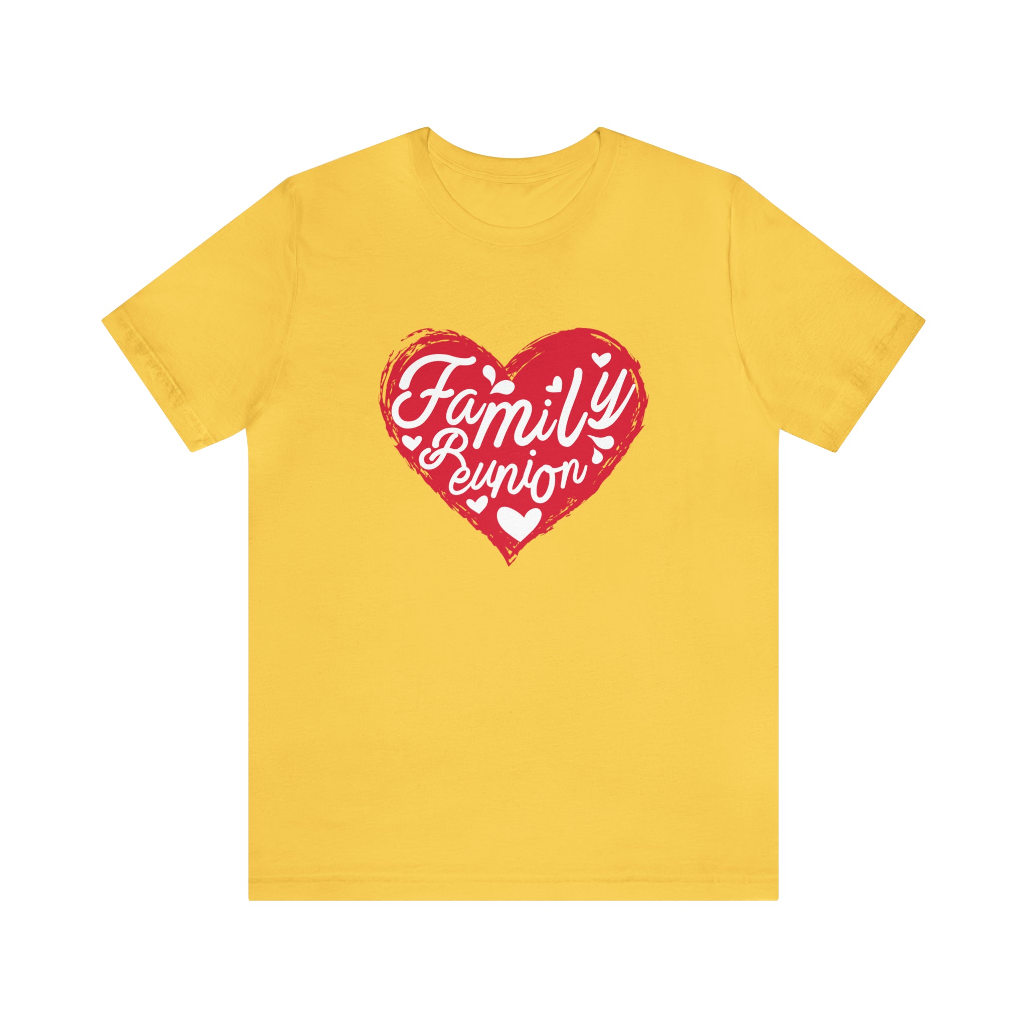 Family Reunion Heart Shirt | Family Love Unisex T-Shirt
