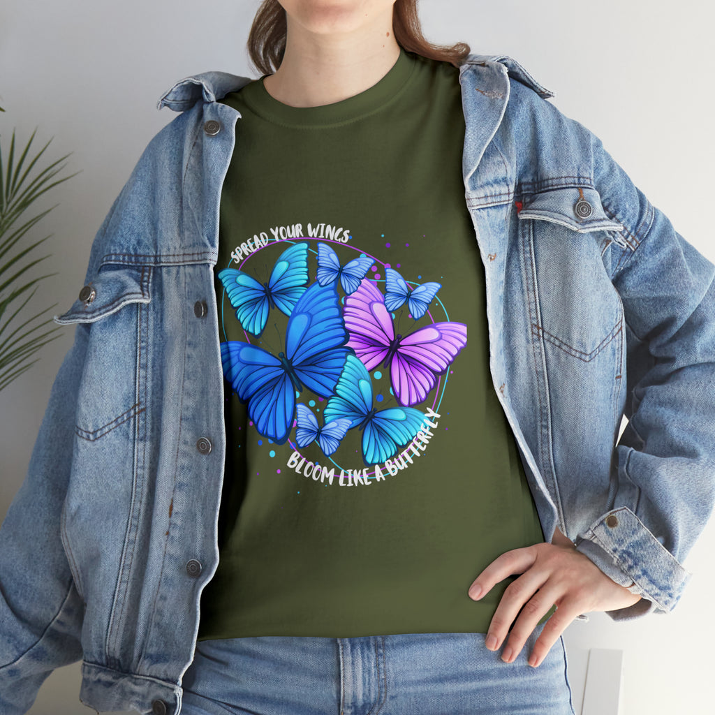 Spread Your Wings Bloom Like A Butterfly | Metamorphosis in Motion Tee