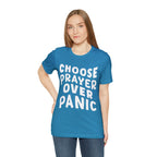 Prayer Over Panic Unisex Shirt | Religious Shirt for Prayers