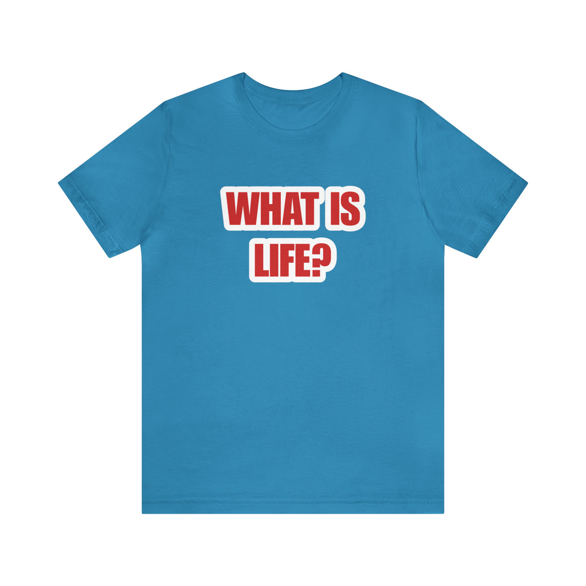 What Is Life? Existential Shirt | Ambiguous Existential Crisis T-Shirt