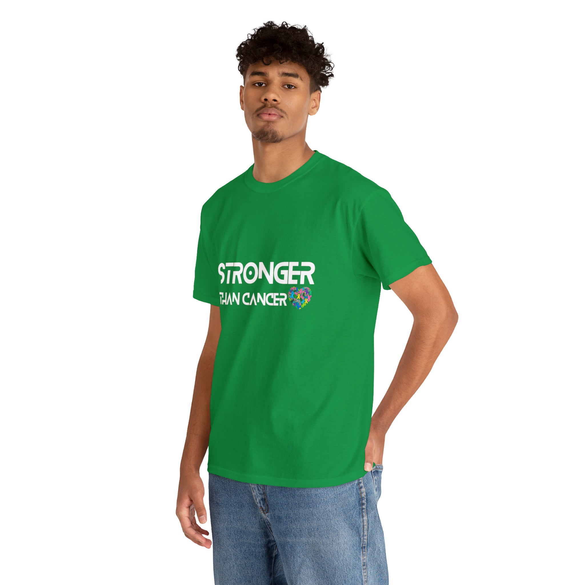 Stronger Than Cancer Shirt | Cancer Warrior Support Unisex T-Shirt