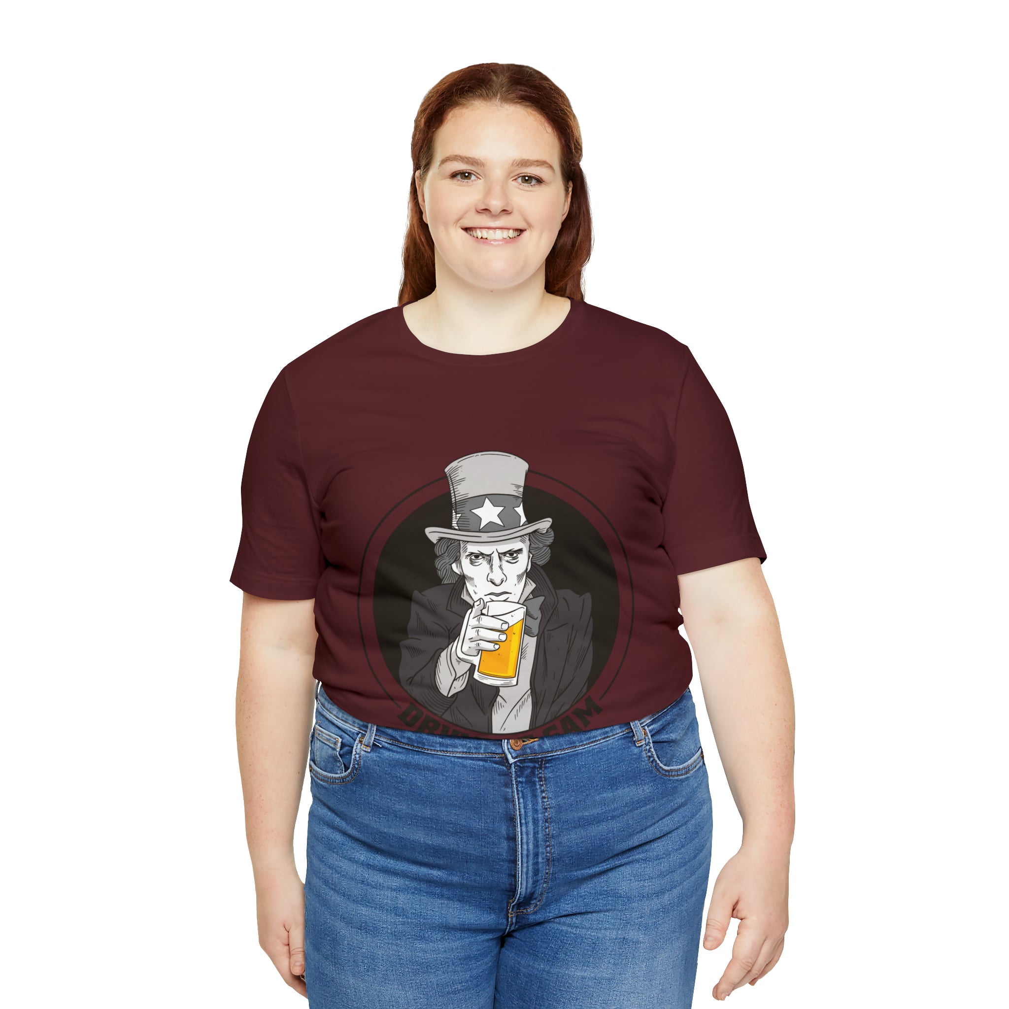 Drunkle Sam Beer Shirt | Drink Beer Unisex T-Shirt