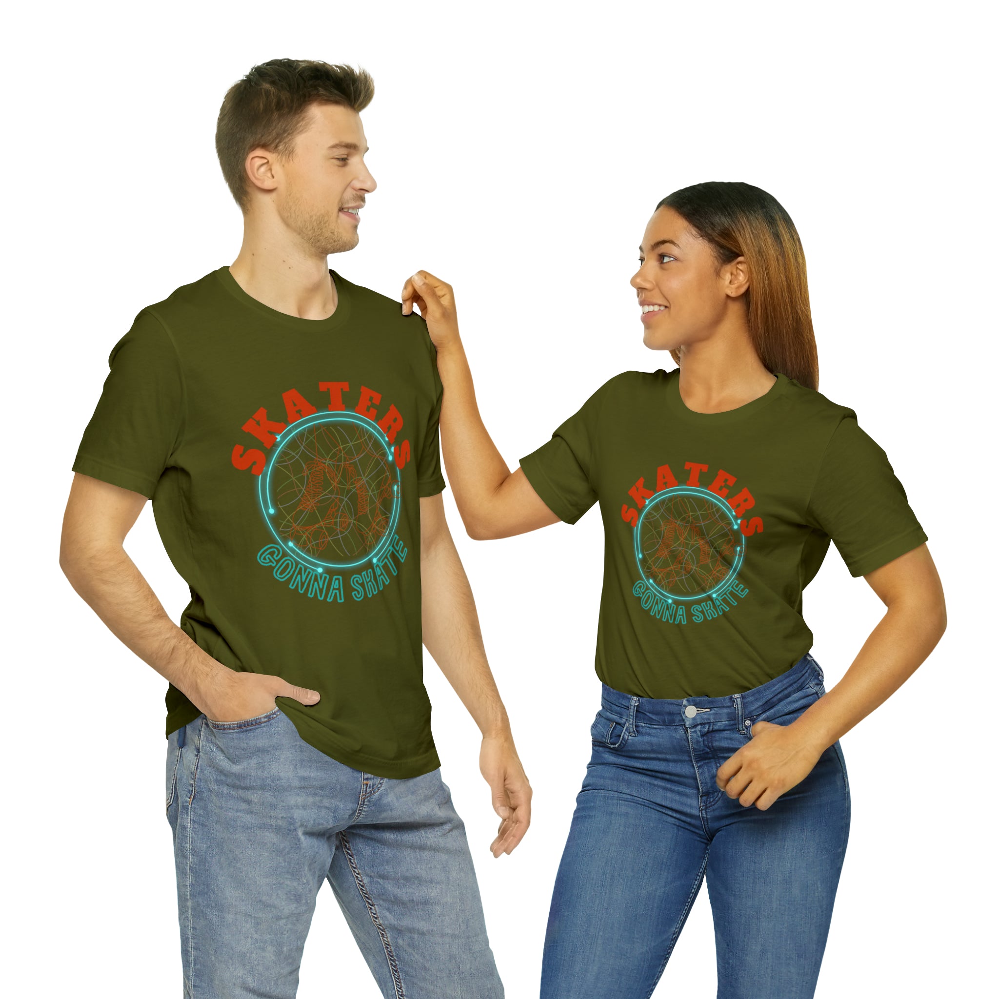 Skaters Gonna Skate Shirt | Roller Skating Lover Unisex Tee