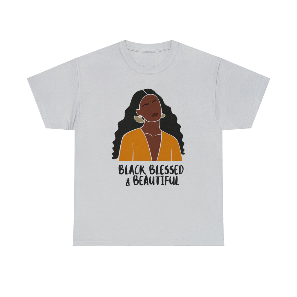 Black, Blessed & Beautiful Shirt | Empowered & Beautiful Cotton T-shirt