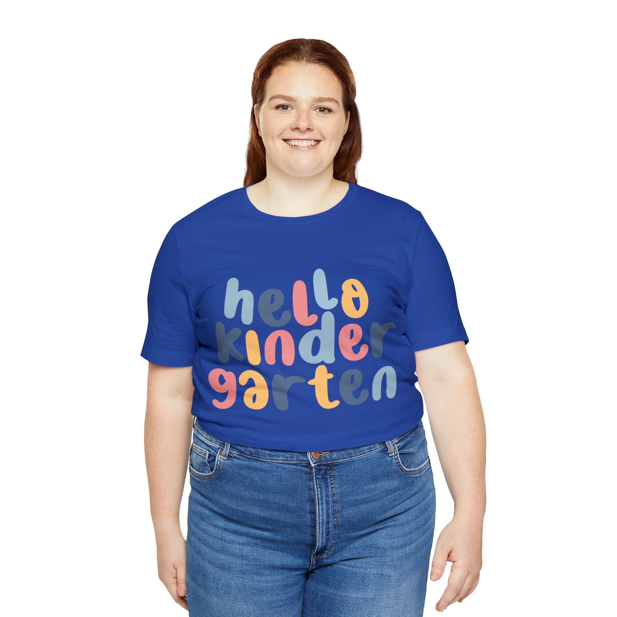 Hello Kindergarten School Shirt | First day of School Unisex T-Shirt