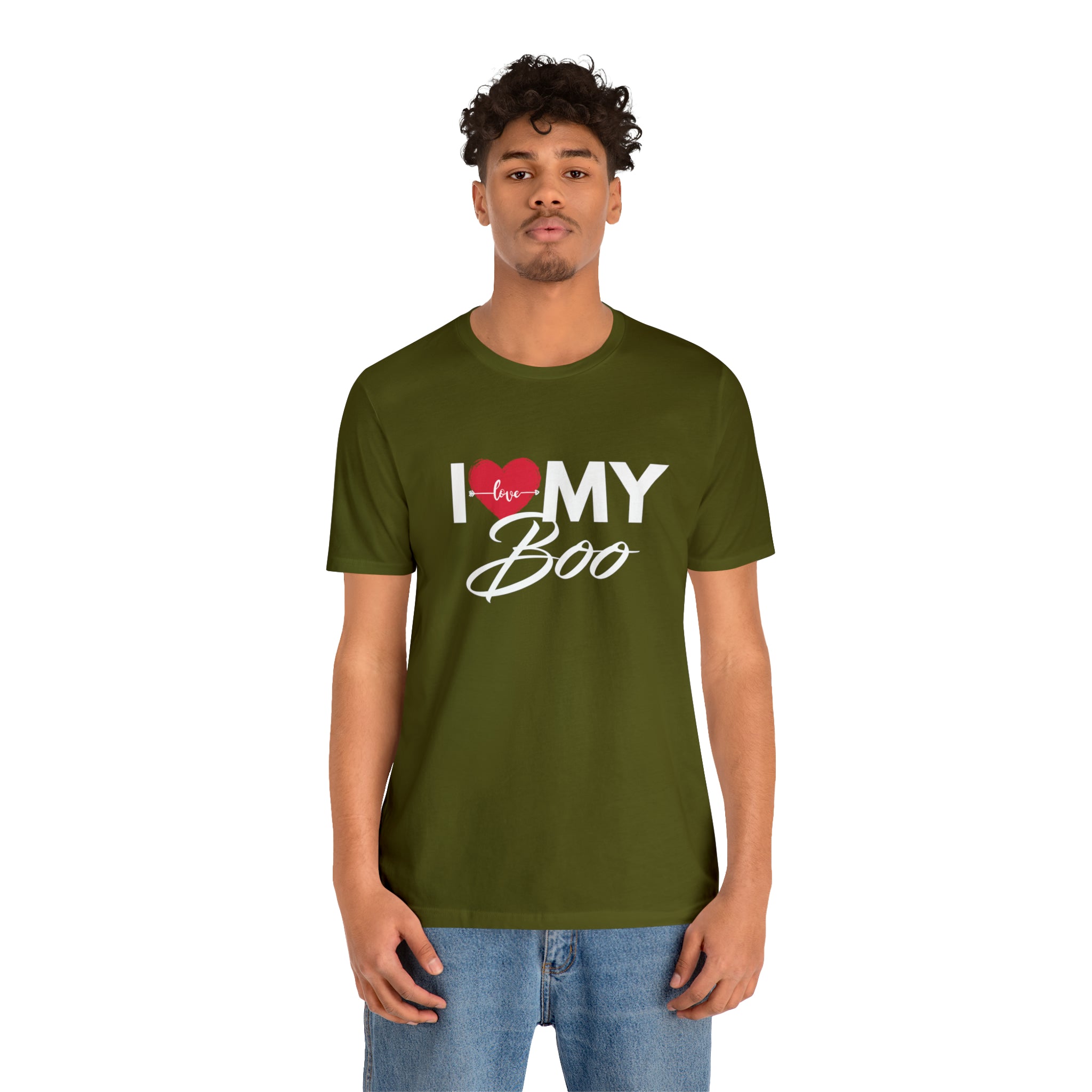 I Love My Boo Shirt | Couple Love T-Shirt, Pair Girlfriend Boyfriend Matching Shirt
