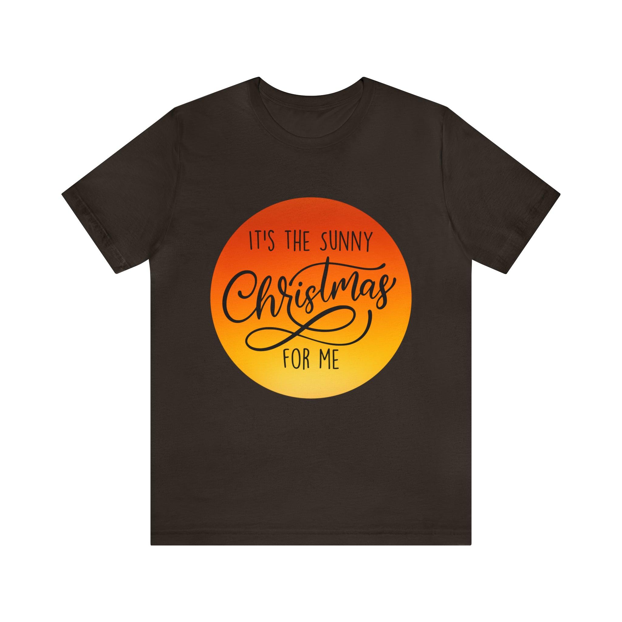 Christmas in July Orange Shirt | Christmas in July Statement T-Shirt