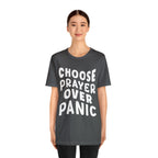 Prayer Over Panic Unisex Shirt | Religious Shirt for Prayers