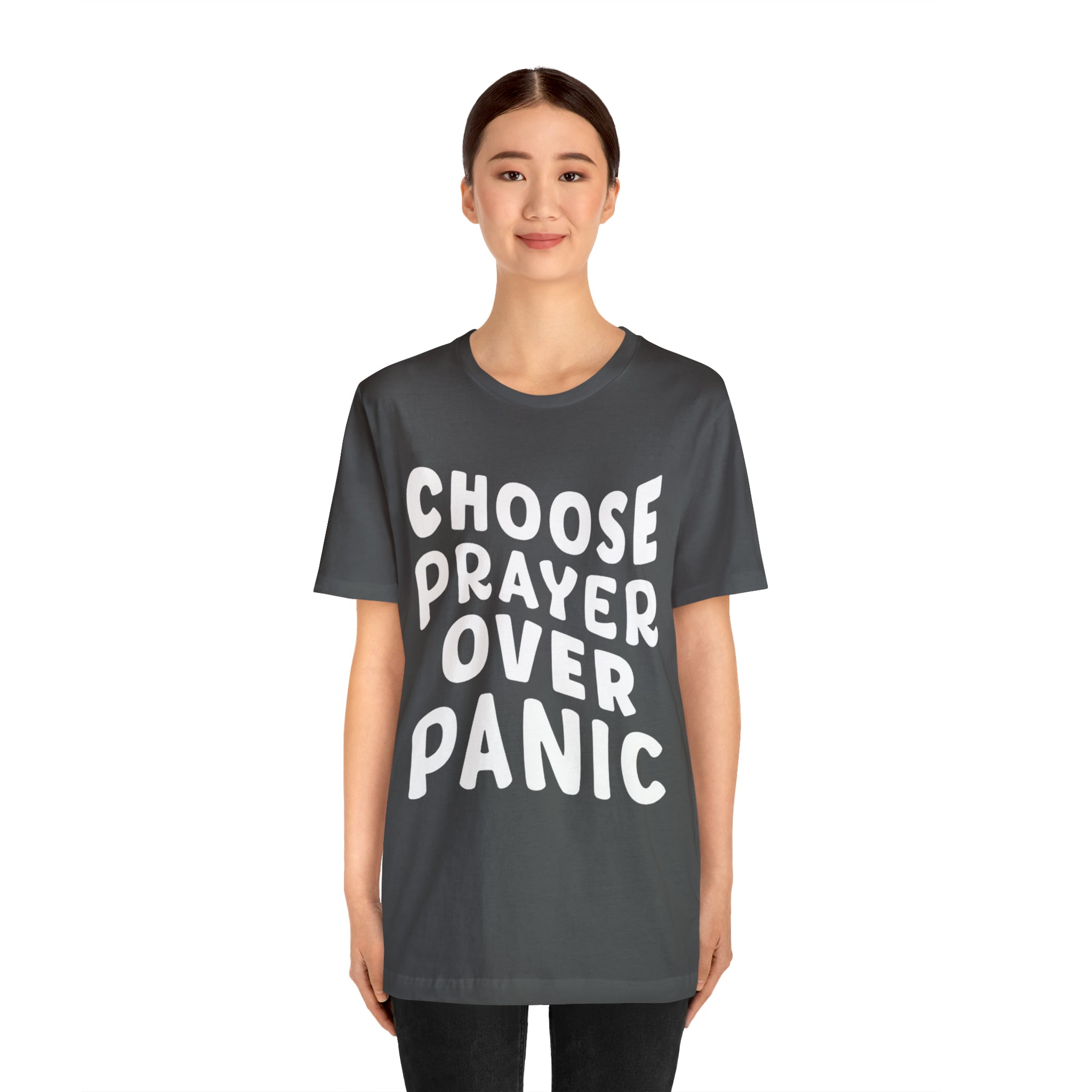 Prayer Over Panic Unisex Shirt | Religious Shirt for Prayers
