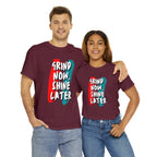 Grind Now, Shine Later Shirt | Hustler In Motion Unisex T-Shirt
