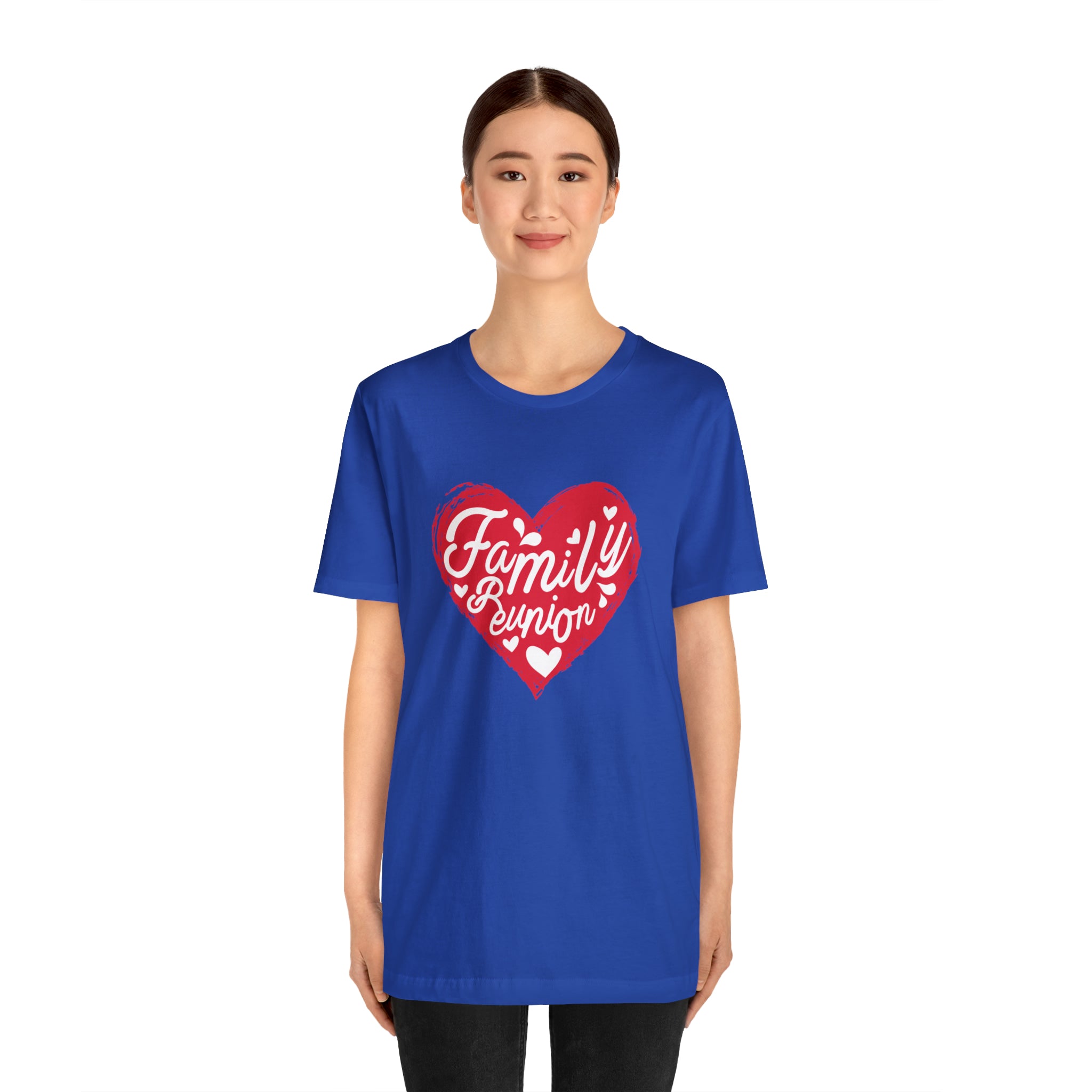 Family Reunion Heart Shirt | Family Love Unisex T-Shirt