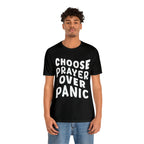 Prayer Over Panic Unisex Shirt | Religious Shirt for Prayers