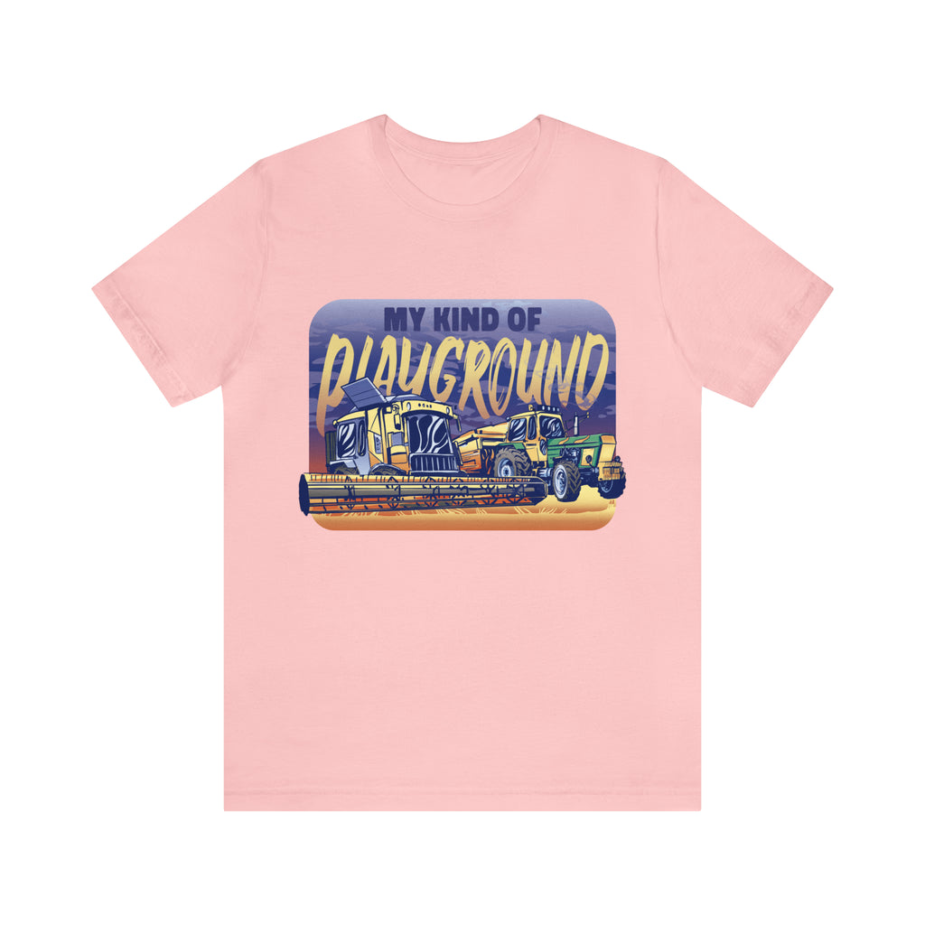 Tractor Farmer Playground Shirt | Tractor Enthusiast Unisex T-Shirt