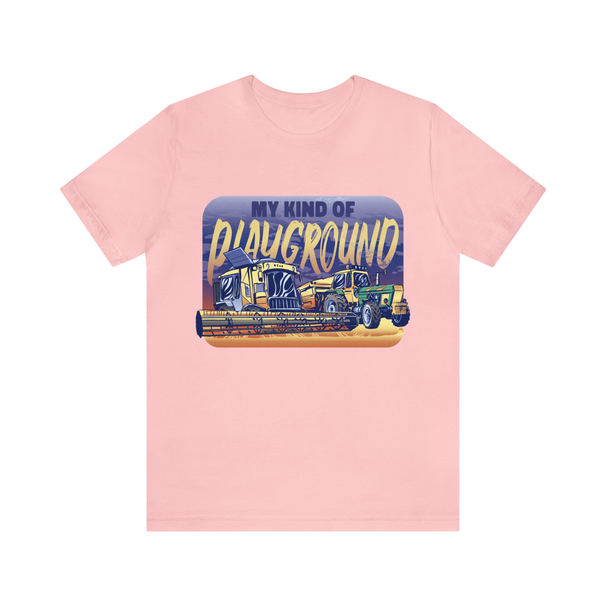 Tractor Farmer Playground Shirt | Tractor Enthusiast Unisex T-Shirt