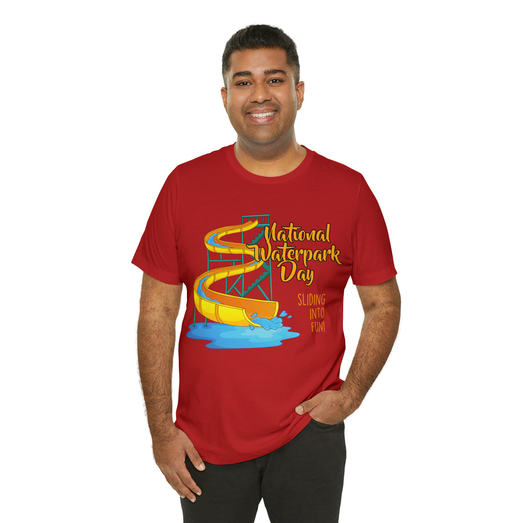 National Waterpark Day Shirt | Waterpark Slide Unisex T-Shirt