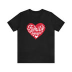 Family Reunion Heart Shirt | Family Love Unisex T-Shirt