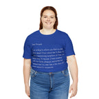 Absent Excuse Letter School Shirt | Hilarious Sick Letter Statement T-Shirt