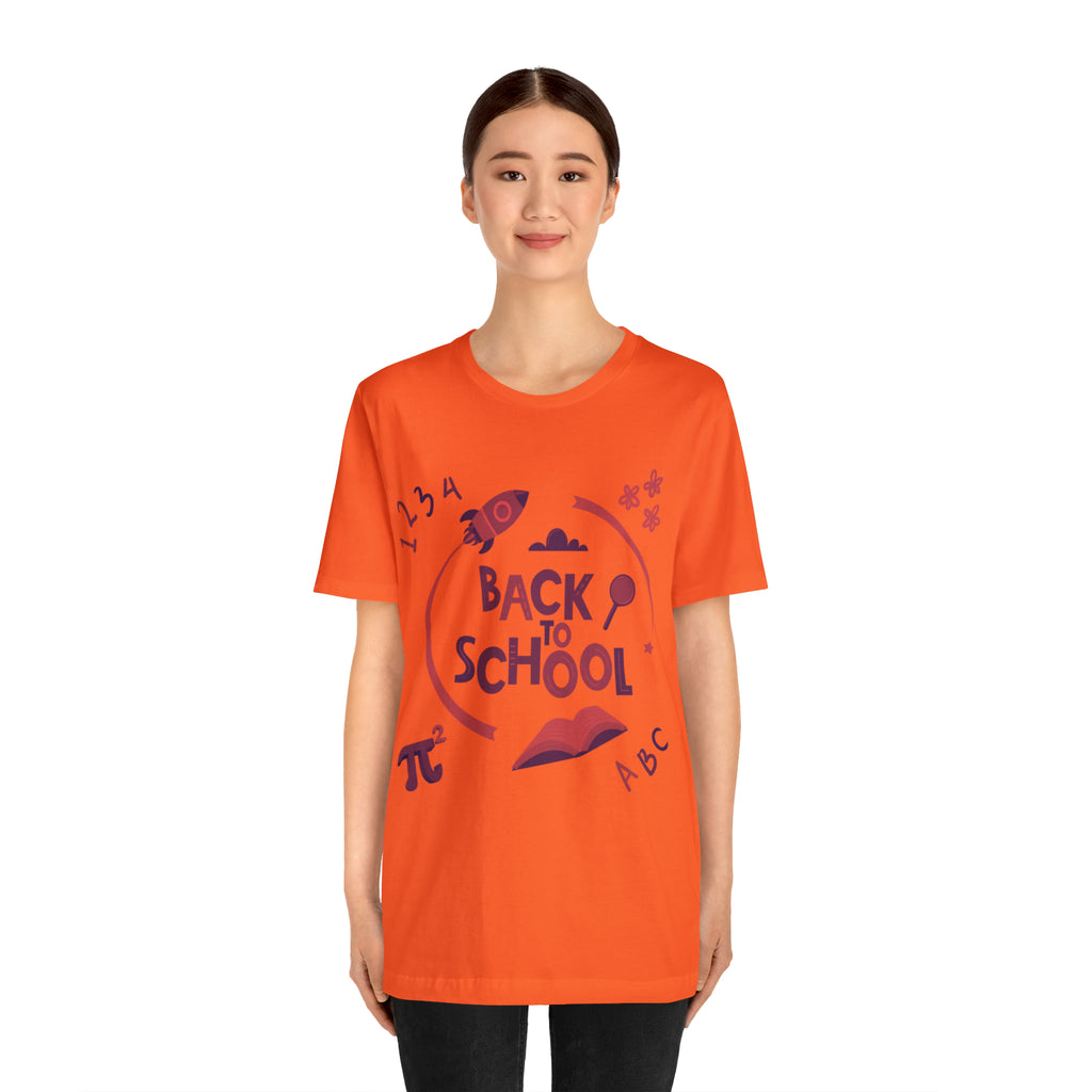 Back to School Subjects Shirt | Back to School Rocket Unisex T-Shirt