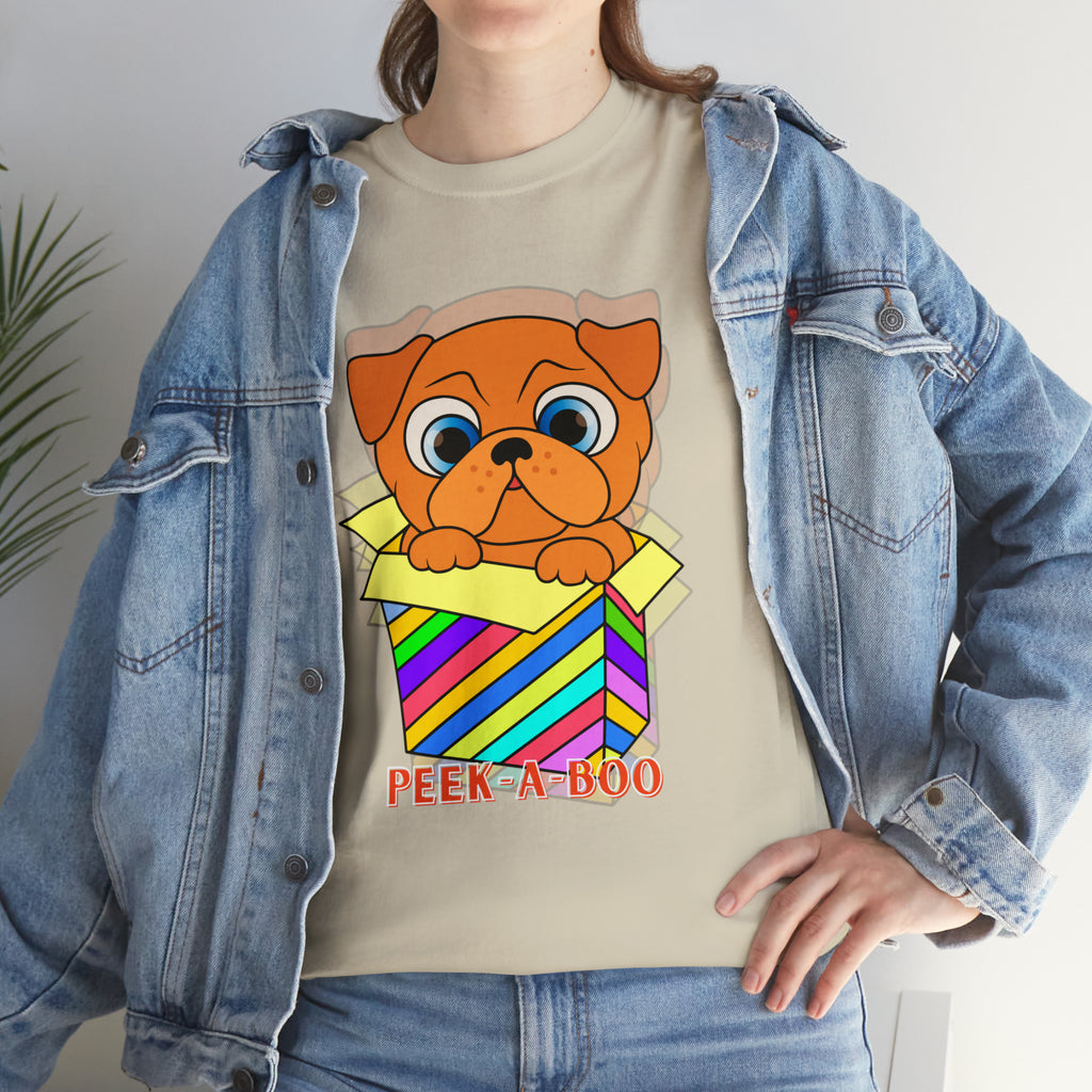 Peekaboo Shirt | Dog Lover Unisex T-Shirt