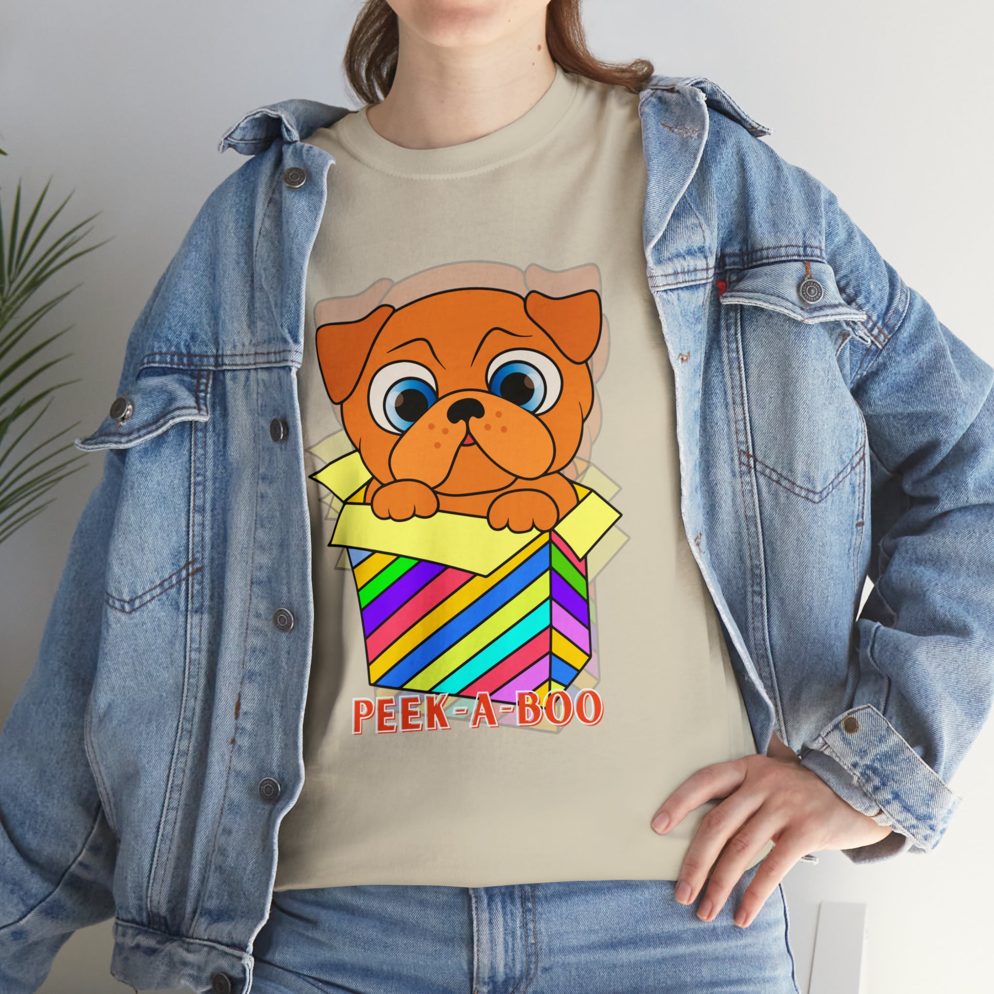 Peekaboo Shirt | Dog Lover Unisex T-Shirt
