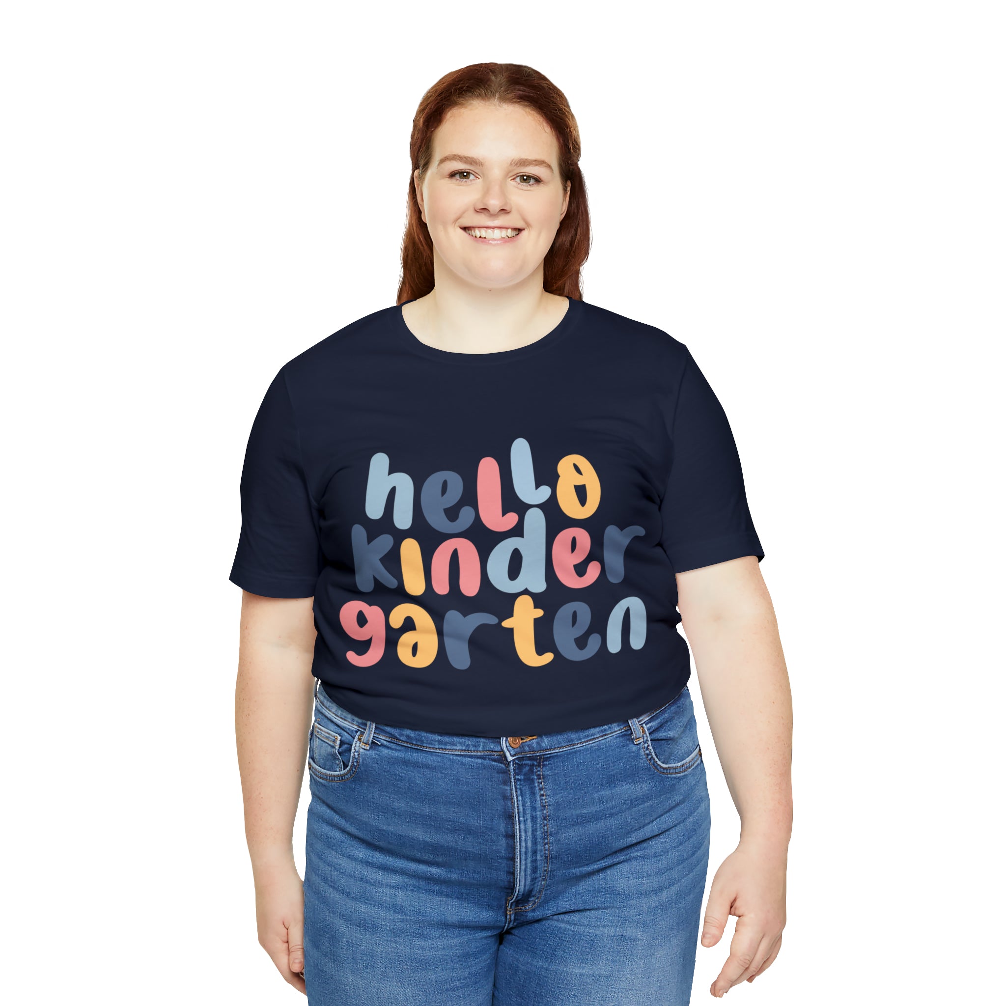 Hello Kindergarten School Shirt | First day of School Unisex T-Shirt