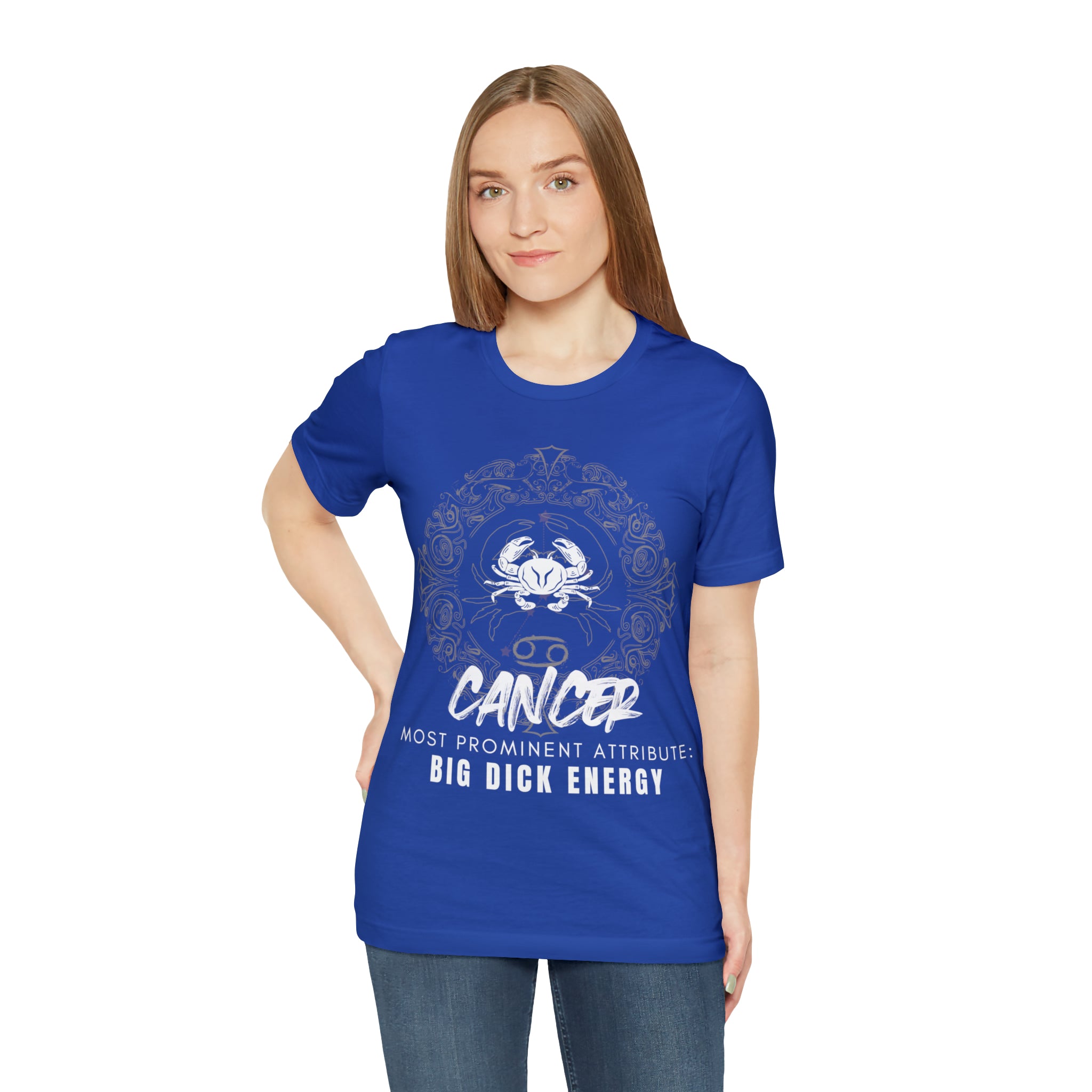 Cancer Zodiac Big Dick Energy Shirt | Zodiac Sign Statement T-Shirt