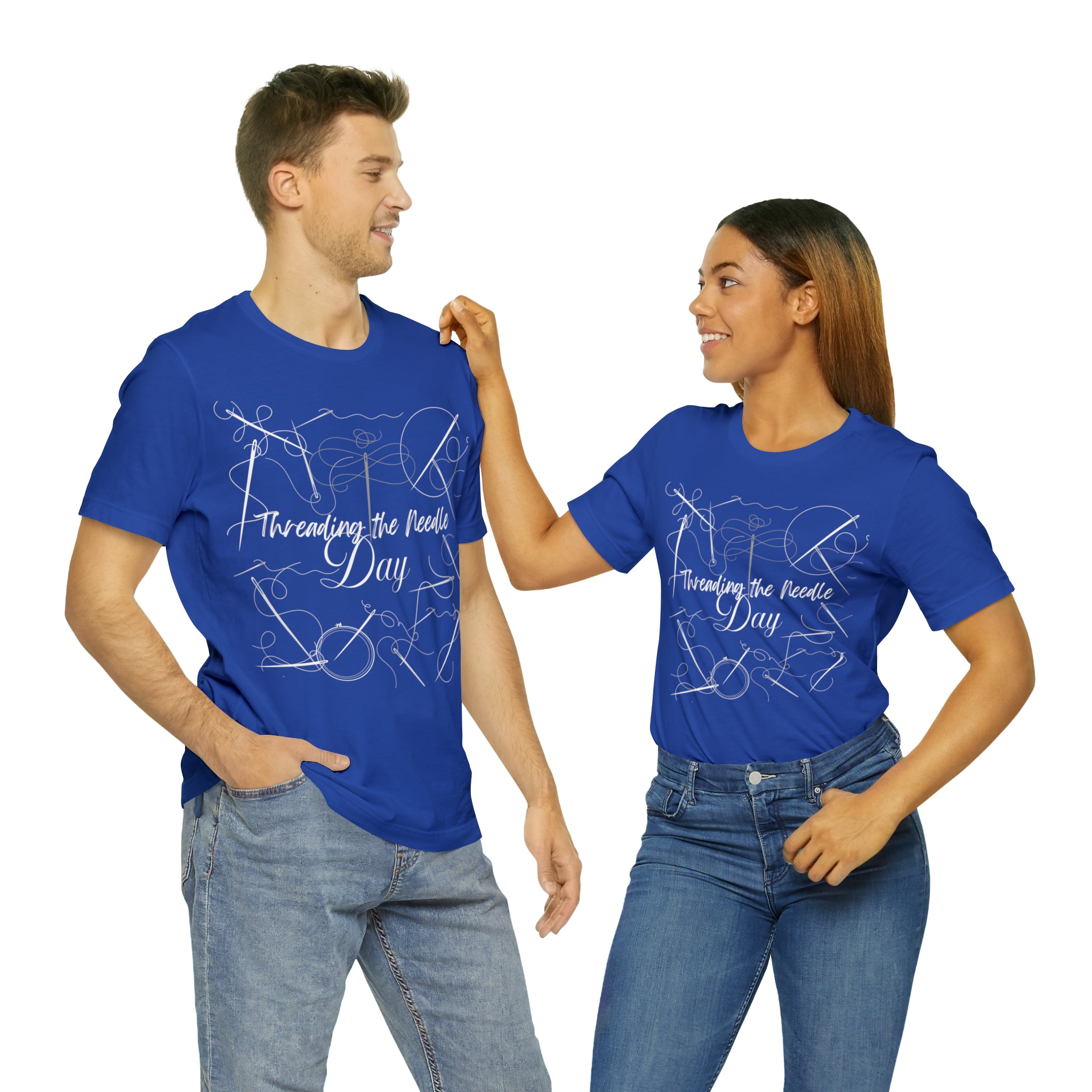 Threading the Needle Day Shirt 2 | Tailor Sewing Unisex T-Shirt