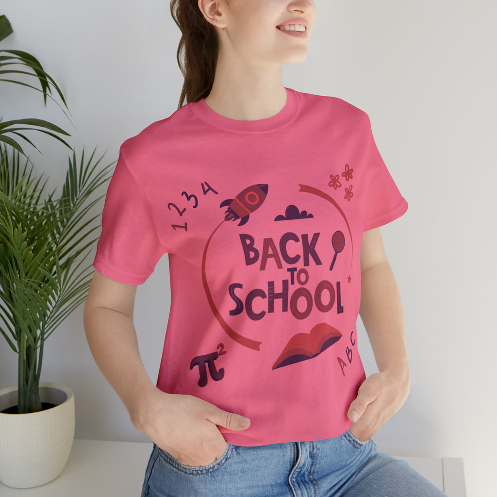 Back to School Subjects Shirt | Back to School Rocket Unisex T-Shirt
