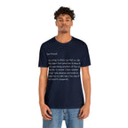 Absent Excuse Letter School Shirt | Hilarious Sick Letter Statement T-Shirt