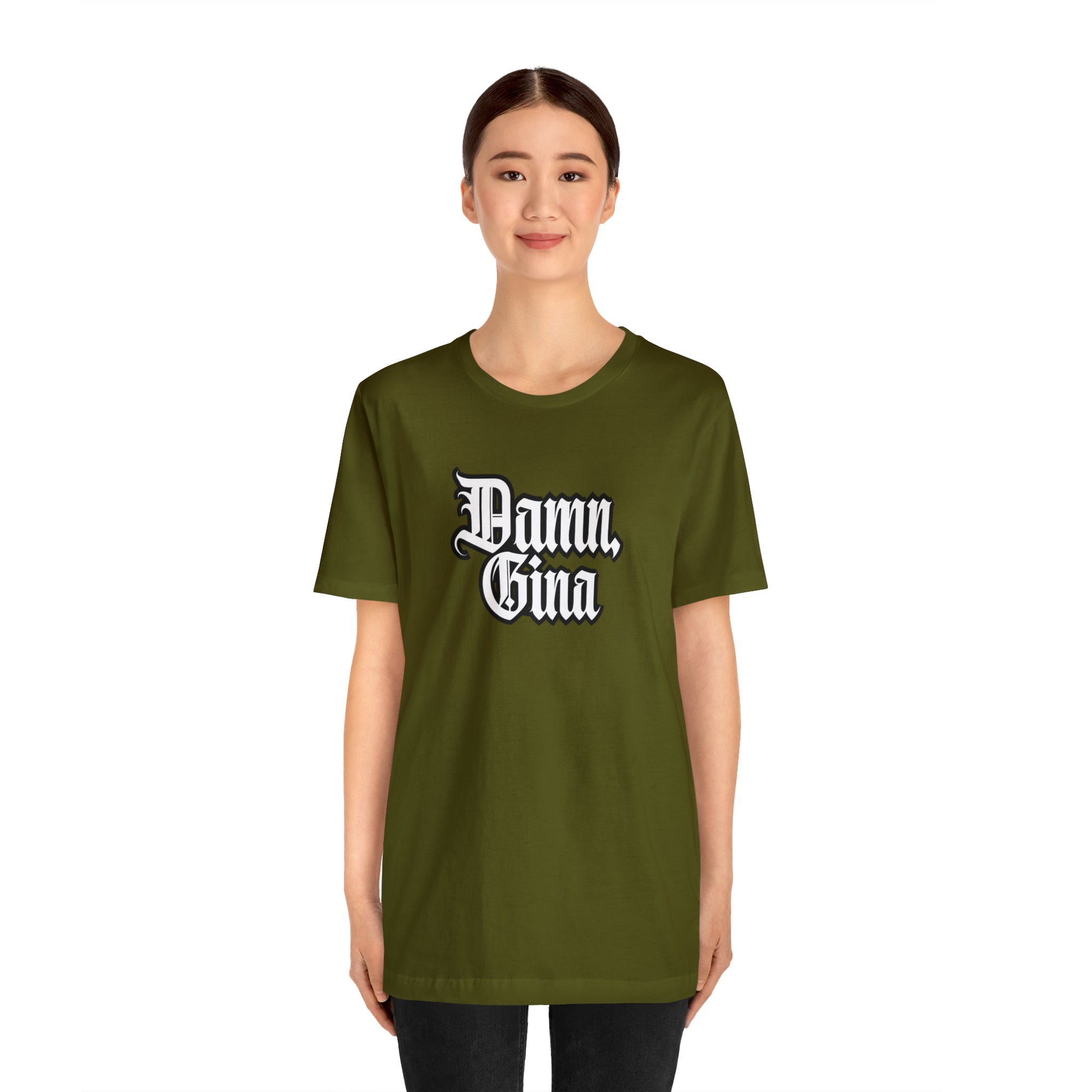 Damn, Gina! Shirt | Urban Streetwear Unisex Statement T-Shirt