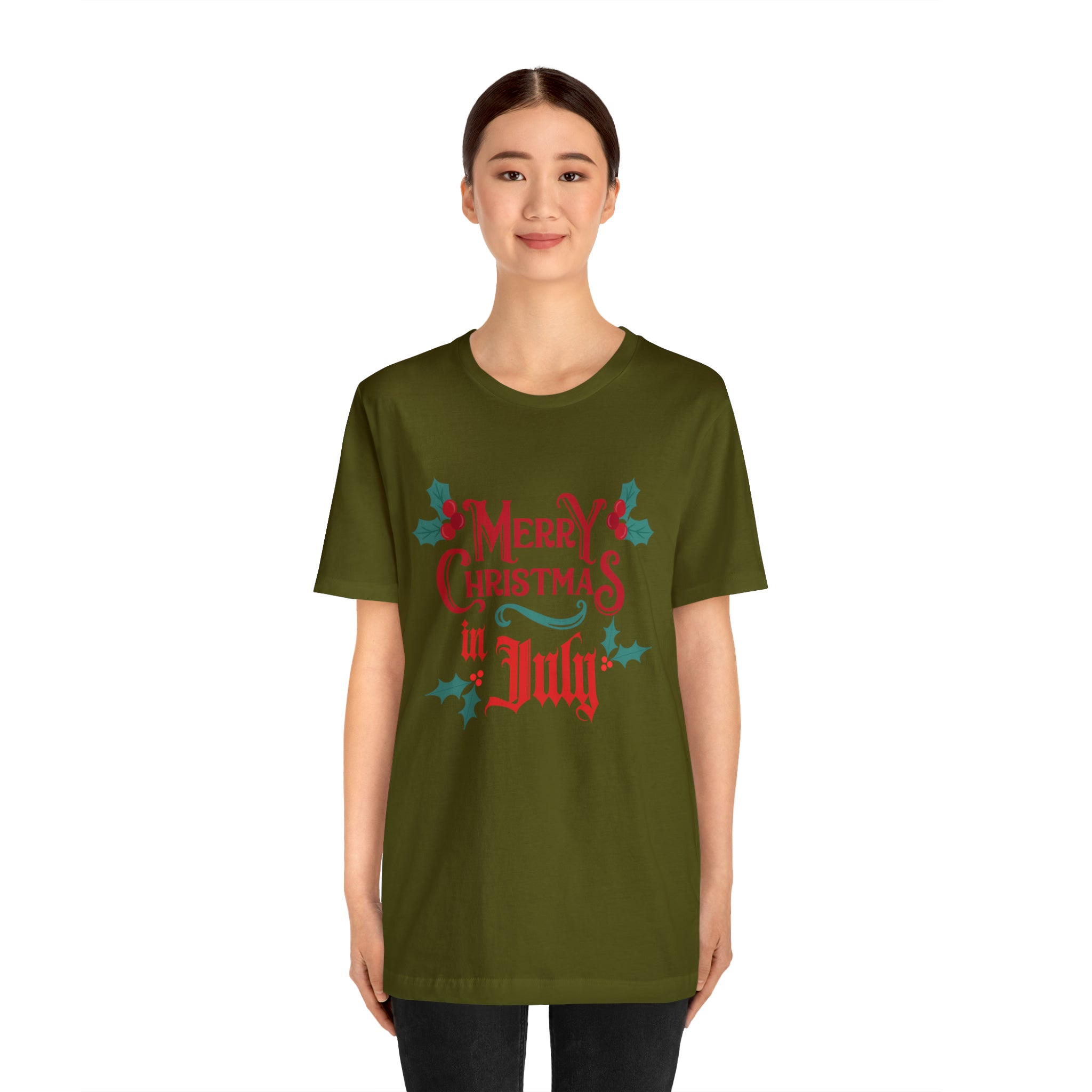 Merry Christmas in July Shirt | Christmas in July Statement T-Shirt